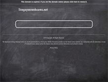 Tablet Screenshot of livegaysexwebcams.net